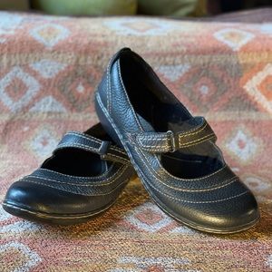 Clarks buckle slip-ons. Size 7M